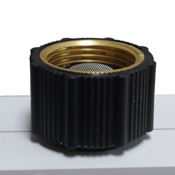 Gewinde3/4" am Einlauf mit Messingeinlage