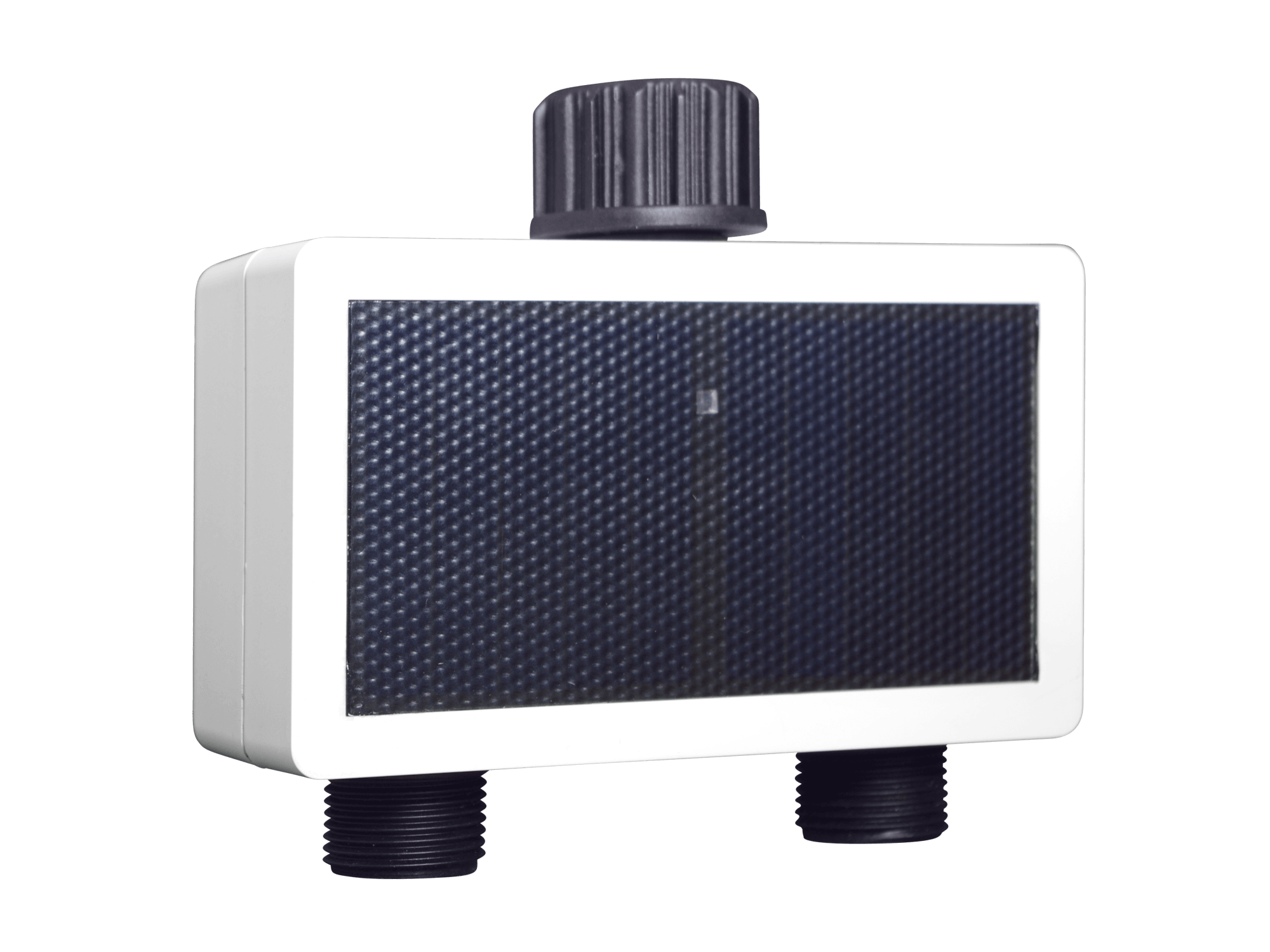 MIYO Doppelventil 2V-20 mit Solarpanel vorne seitlich